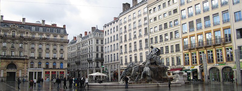 La Place des Terreaux à Lyon