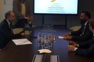 Jean-François Copé lors d'une rencontre à l'École de Commerce de Lyon