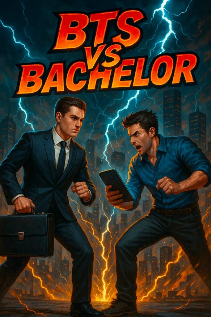 BTS versus Bachelor
