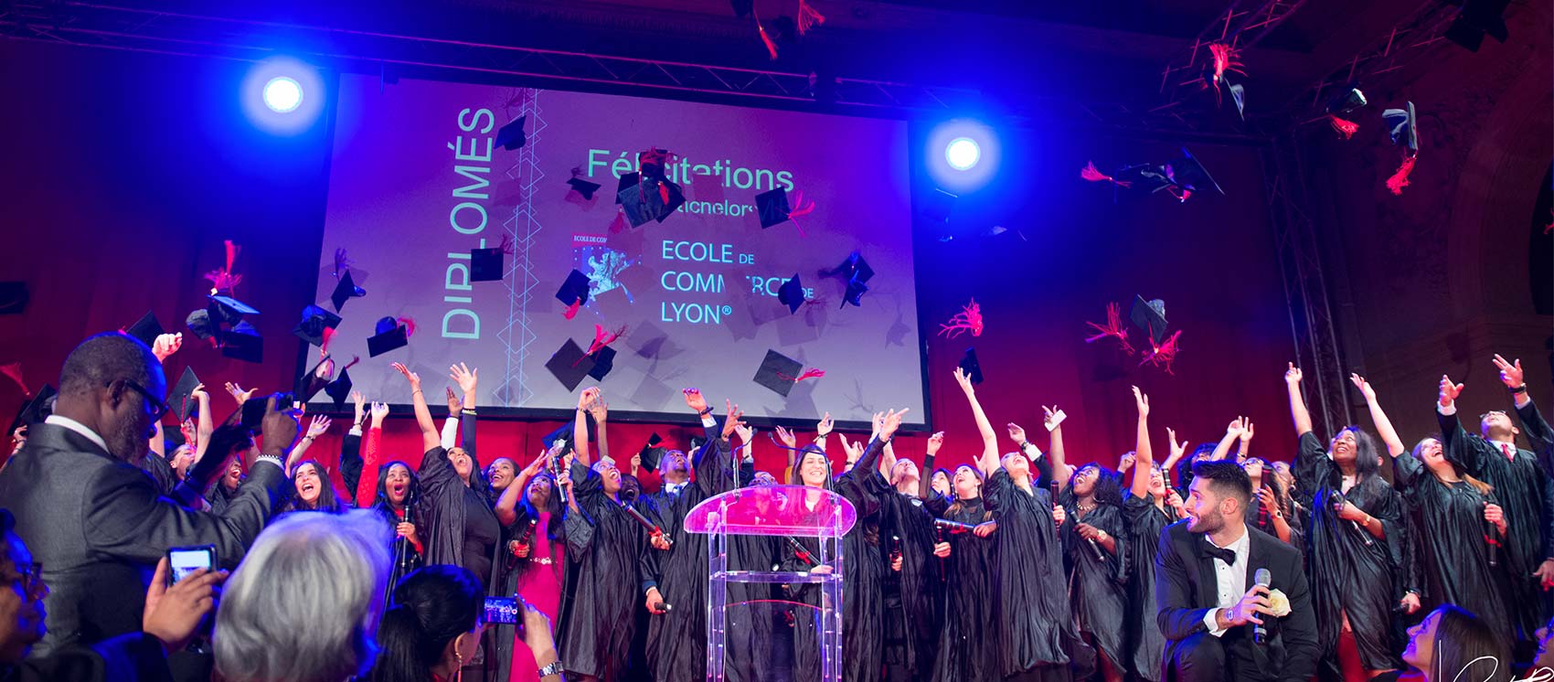 Gala de remise des diplômes de l'ecole de commerce de lyon